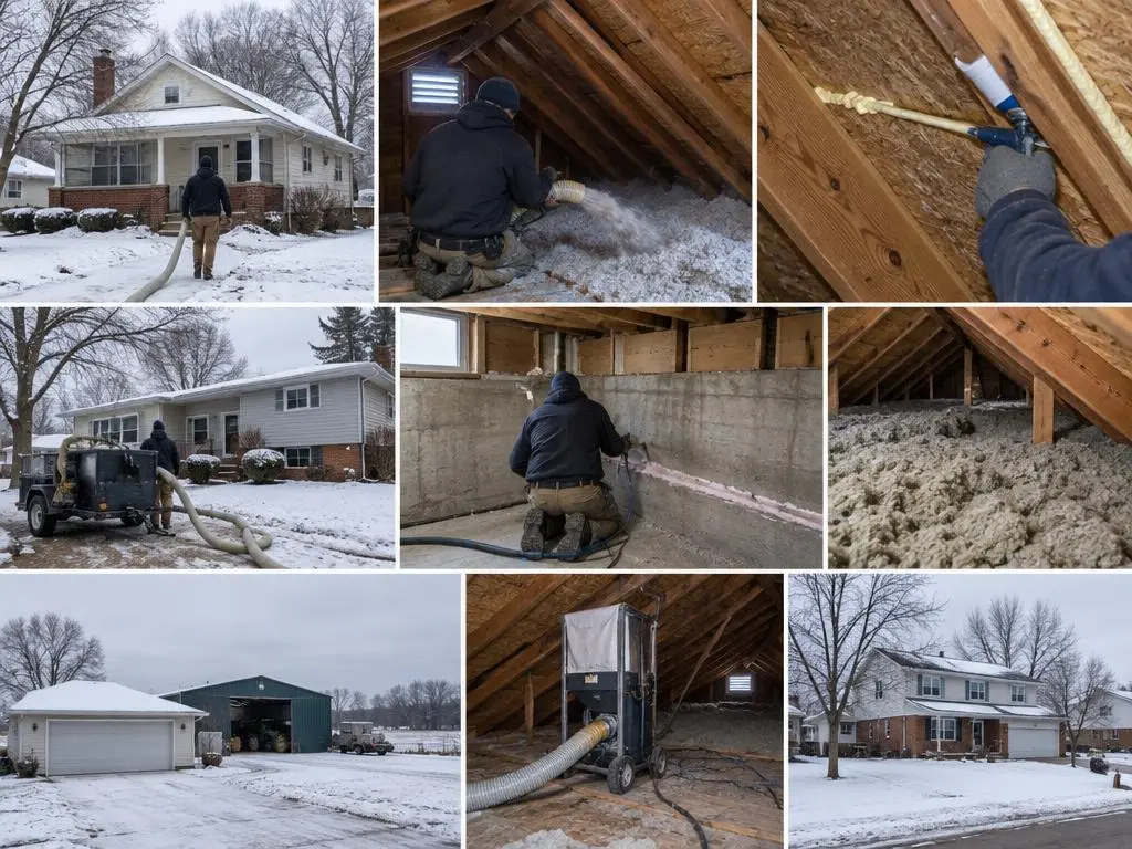 Attic Insulation & Air Sealing in Flint, MI