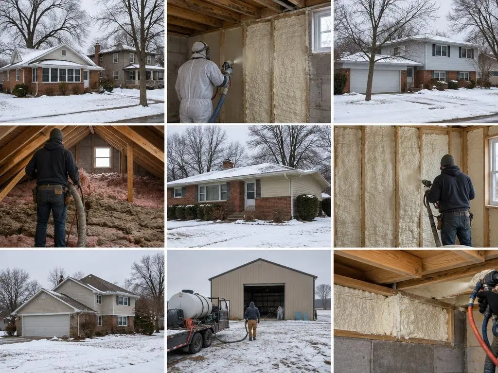 Spray Foam Insulation in Flint, MI